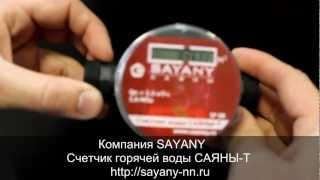 Счетчик воды САЯНЫ-Т