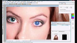 How To Change Eye Color Using Photo Pos Pro