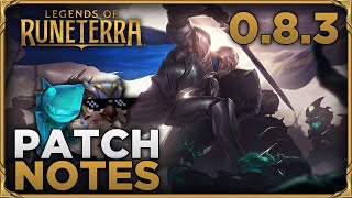Legends of Runeterra News - Patch 0.8.3 Breakdown - KEINE Balanceänderungen?! [German / Deutsch]