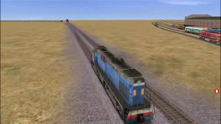 Trainz Simulator 2012 маневровы и формирование  состава