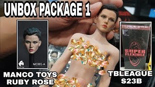 PACKAGE 1 | MANCO TOYS RUBY ROSE  MC001-C | TBLEAGUE PHICEN S23B  | UNBOXING | REVIEW