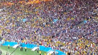 Французы исполняют легендарную "Марсельезу" перед игрой с Эквадором