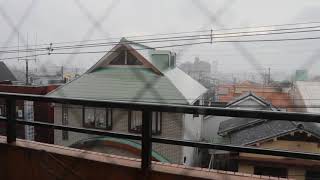 Супер-тайфун в Осаке (Япония) - 4.09.18 (Super typhoon "Jebi" in Osaka). Видео #10 из Японии