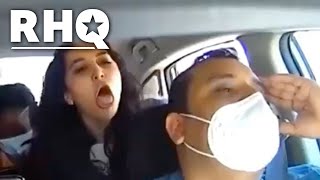 Anti-Mask Passenger Assaults Uber Driver