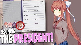 YOU Become President! | Monika Before Story - AMAZING DOKI MOD