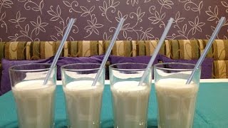 Молочно-банановый коктейль Полезный Очень вкусный Просто Быстро (Эмилия)Milk-banana cocktail.