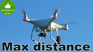 ✔ DJI Phantom 4 Тест Дальности в стоке! Стабильность в Ветер! Часть 3
