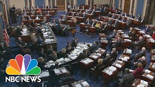 Senate Votes on Articles of Impeachment Against Trump | NBC News (Live Stream)