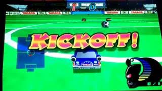 Road Trip adventure car football with devil parts!