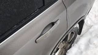 Nissan X-Trail T31 Ремонт ручки открывания двери (слетел тросик)