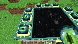 Minecraft- How to make end portal.