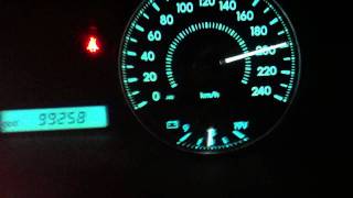 تسارع لاندكروزر 2008 من 0 إلى 200 في 40 ثانية ( يقطع بـ اربعه )