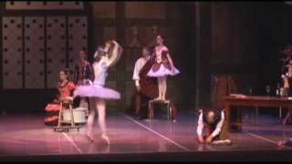 Coppelia Act 2_ Dr. Coppelius & Swanilda_Arkansas Festival Ballet