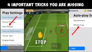 4 Very Important Tricks You are Missing to use in Pes 20 Mobile (Part 2)
