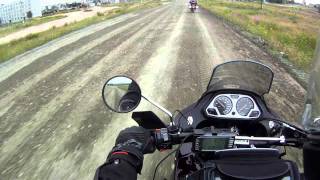 Motorbike trip to Murmansk Russia