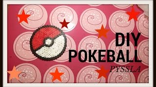 DIY  - Tutorial Pyssla Pokeball ★