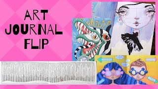 Art Journal Flip