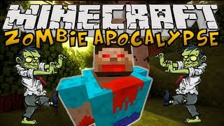 Minecraft Mods: Zombie Apocalypse Mod - ZOMBIES EVERYWHERE!