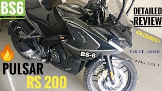 2020 BAJAJ PULSAR RS 200 BS6 DETAILED REVIEW | Price | Mileage | DUAL ABS | Exhaust | PULSAR RS 200