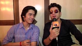 Anshuman and Ashwini aka Uttkarsh and Sid of Warrior High in a candid conversation with Tellybytes
