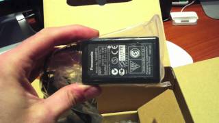 Panasonic HDC-SD60 Unboxing