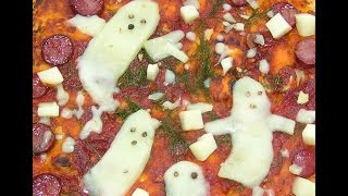 Идеи на Хэллоуин пицца  и мумии № 121 Страшные вкусности