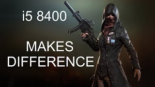 i5 8400 in PLAYERUNKNOWN BATTLEGROUNDS [PUBG] vs i5 4460 [Old video from Beta]
