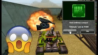 TANKI ONLINE - COMPREI E TESTEI ALTERAÇÃO DO MARTELO (ALTA CAPACIDADE DO TAMBOR)