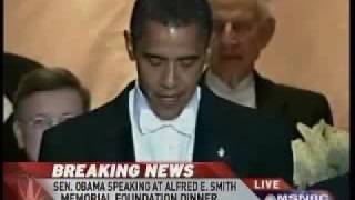 Obama Roasts McCain at Alfred E. Smith (Full Video)