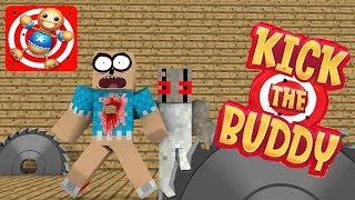 Monster School | Kick The Buddy - Minecraft Animations