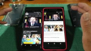 SamsungGalaxyS8 vs 
Nexus6p. App Opening & Antutu Benchmark Test..6p Holds its Own! All in Fun..