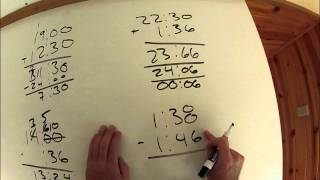 Adding and Subtracting Time