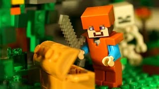 LEGO Minecraft The Jungle Temple 21132 - Храм в Джунглях Лего Майнкрафт 2017 + Мультики и Обзор