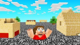 MINECRAFT But BEDROCK Rises EVERY 10 SECONDS!