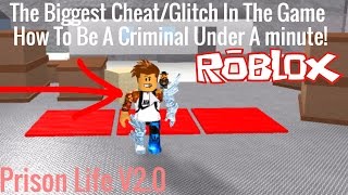 ROBLOX Prison Life v2.0-The Biggest Cheat/Glitch In the Game!
