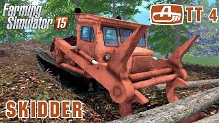 Farming Simulator 2015 mod skidder TT 4