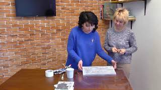 Красивый поднос своими руками Оксана Перова