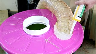 Making a simple wood chip separator / Простой сепаратор опилок