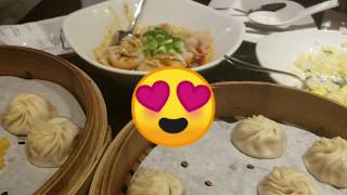 Xiaolongbao: soup dumplings!! Ding tai fung at Westfield Century City mall