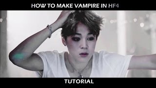 [TUTORIAL] Jimin as vampire - how to do it in hitfilm 4 express?