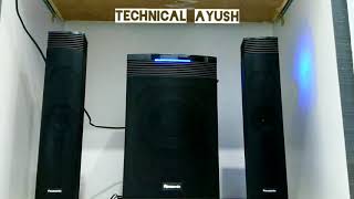 Panasonic HT21 2.1 Channel Speaker System | Sound Test | TECHNICAL AYUSH