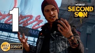 inFAMOUS Second Son PS4 Walkthrough Parte 1 Historia 1 hora Gameplay Español Guia 1080p