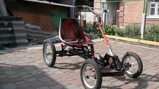 Самодельный веломобиль.
