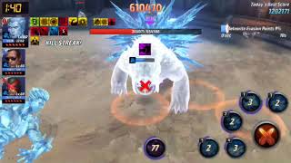 T2 Iceman Extreme Alliance Battle 1.2 million ffa Rage
