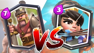 БЛИЖНИЕ воины против ДАЛЬНИХ !!! неделя ПвП в Clash Royale