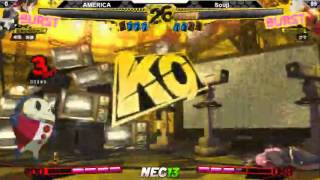 P4U NEC XIII Souji(Teddie) Kumite part3