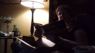 My mom reading Go The Fuck to Sleep