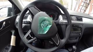Skoda Rapid Включение звукового сигнала на выключенном автомобиле