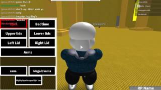 Roblox | Cringey Sans Battle RP + Bloopers And Ultra Sans W/ RB