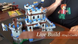 Time Lapse Build - Lego Castle Kings Castle Set #70404